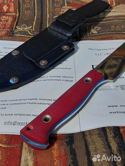 Нож WorkingKnife WK11 Х12мф Полировка