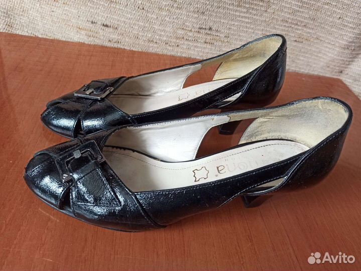 Туфли женские 37 размер натуральная кожа