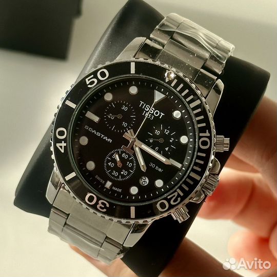 Наручные часы мужские tissot с хронографом