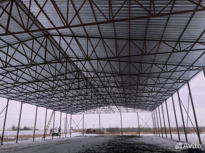 Ангар металлический