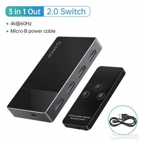 Hdmi адаптер (switch, свич, переключатель) Orico