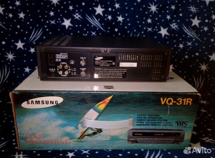 Samsung VQ-31R - видео кассетный плейер (упаковка)
