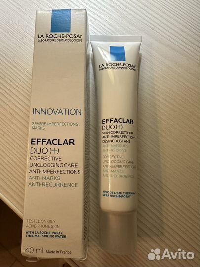 Крем для лица La roche posay effaclar duo и гель
