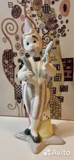 Lladro Клоун с кеглями Редкость Идеал