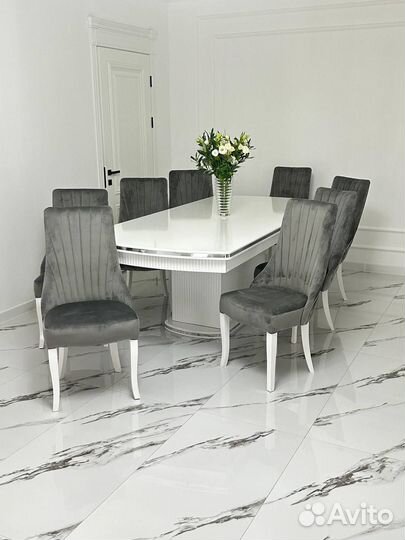 Столы и стулья новые/кухонный стол стулья