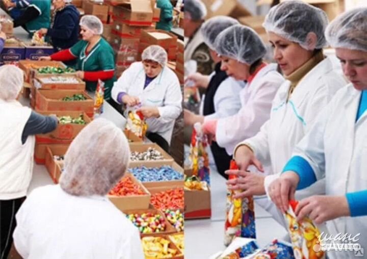 Вахта 15,20,30,45 Москва Упаковщик Питание Жильё