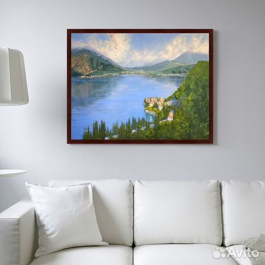 Картина маслом пейзаж Италия