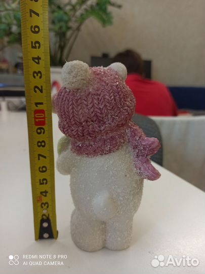 Мишка Тедди статуэтка фигурка