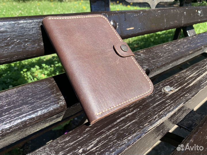 Обложка для документов из натуральной кожи