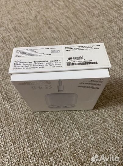 Беспроводные наушники apple airpods оригинал