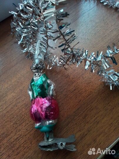 Елочные игрушки СССР