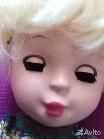 Кукла коллекционая пресс-опилки Ивановская фабрика