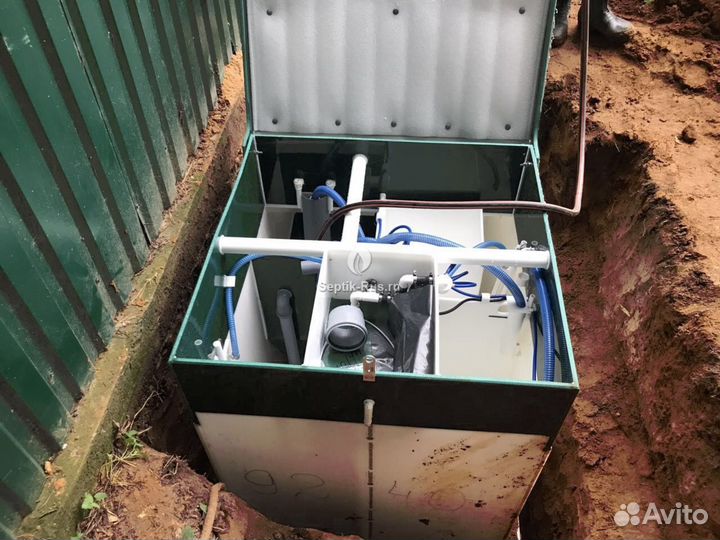 Септик эко Малахит 7 для выгребных ям