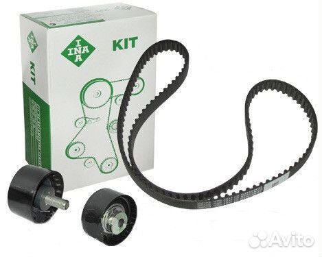 Комплект грм ваз 2170 ремень+2 ролика INA 530 0536