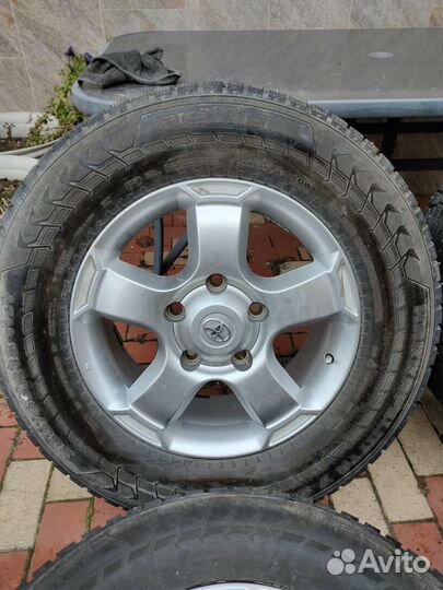 Колеса зимние Toyota Land Cruiser в сборе hakka 7