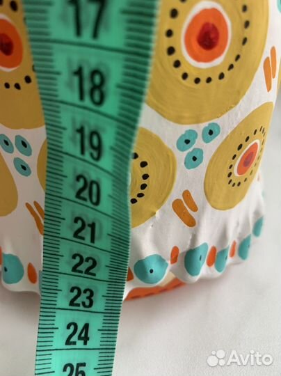 Дымковская игрушка -Барыня - авторская - 23 см