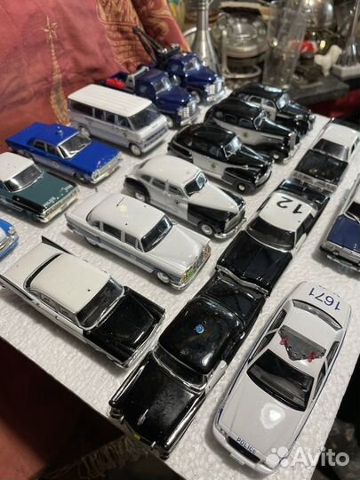Коллекция металлических машинок 1:43 полиция США