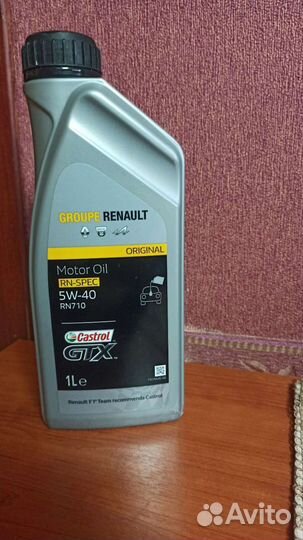 Масло моторное renault GTX RN-spec RN 710 5W-40