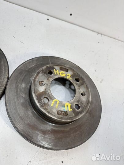 Hyundai Getz передние тормозные диски