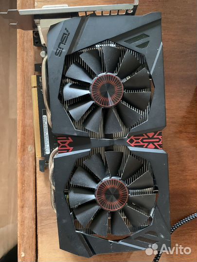 Видеокарта asus nvidia GeForce GTX 960 4гб gddr5