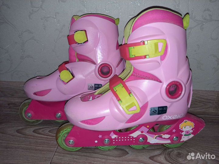 Роликовые коньки детские раздвижные