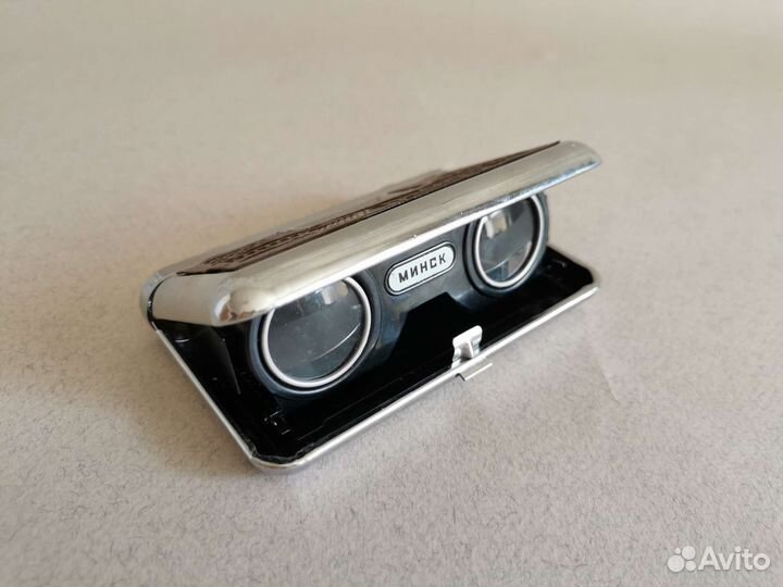 Театральный складной бинокль СССР 