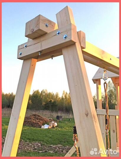 Детский игровой комплекс с горкой