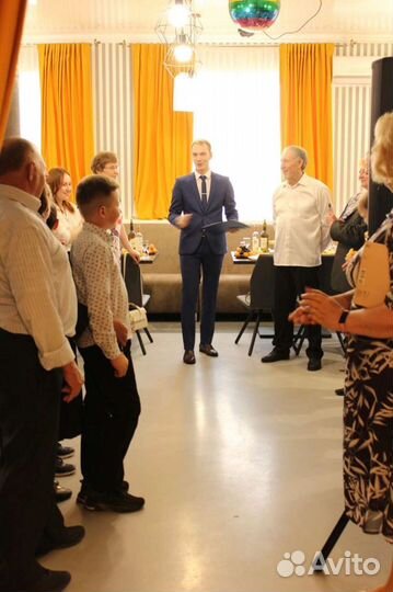 Ведущий мероприятий (свадьбы, юбилеи, корпоративы)