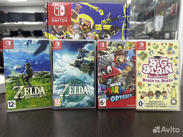 Игры для nintendo switch купить в Кирове | Электроника | Авито