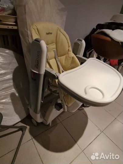 Детский стул для кормления peg perego 3 в 1