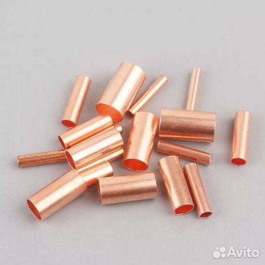 Медные гильзы для соединения проводов