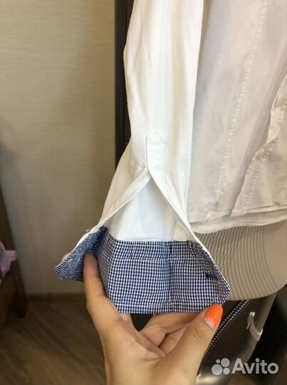 Рубашка классика с длинным рукавом (7-8 лет мальчи