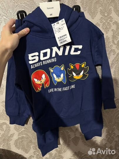 Спортивный костюм Sonic H&M. 98