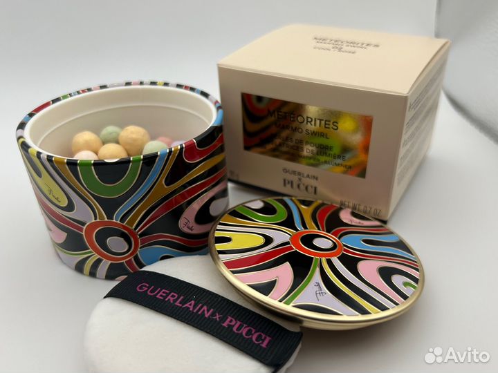 В доставке guerlain Meteorites marmo swirl