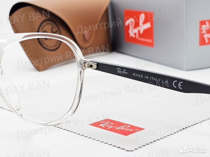 Оправа Ray Ban Cats RX 4376 Clear Black