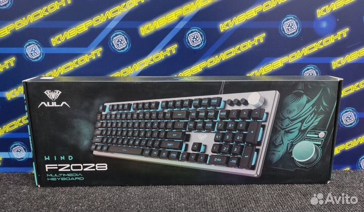 Клавиатура проводная aula Wind F2028