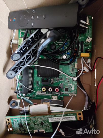 Запчасти для ЖК тв (платы,подсветки,пульты,ножки)