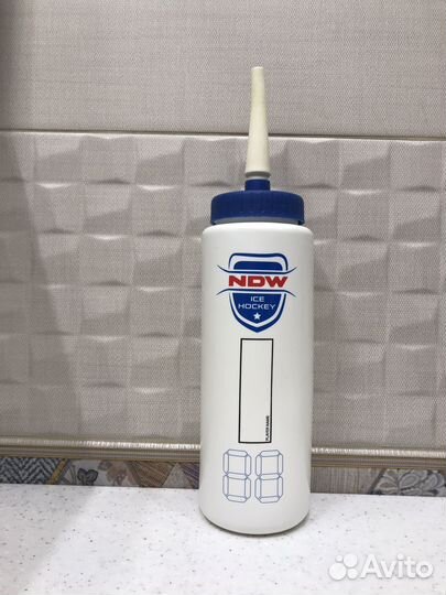 Бутылка для воды хоккейная
