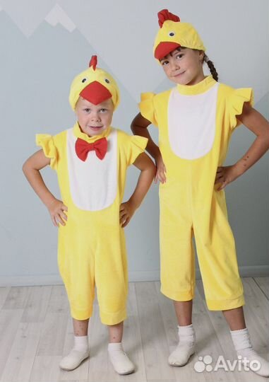 Костюм цыпленка