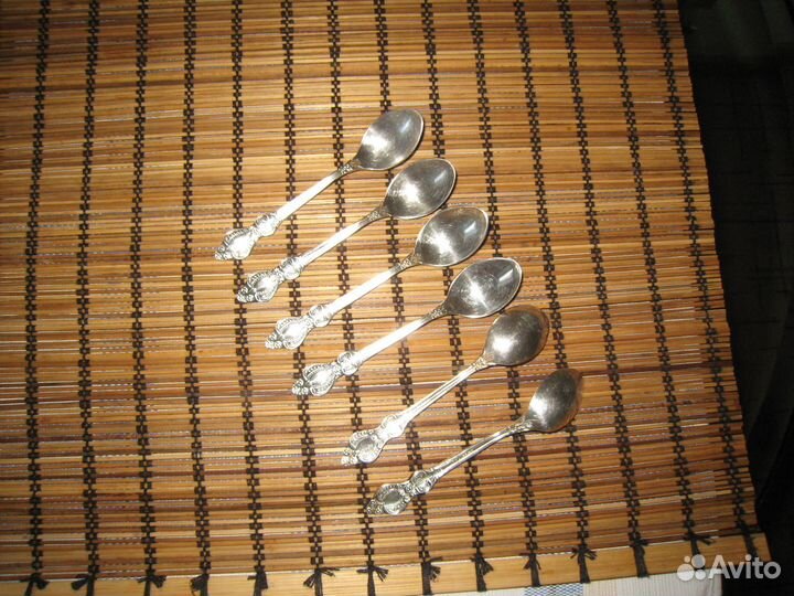 Ложки кофейные мельхиоровые