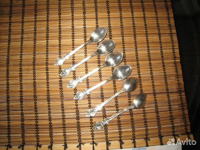 Ложки кофейные мельхиоровые