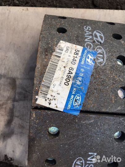 Колодки hyundai HD 120