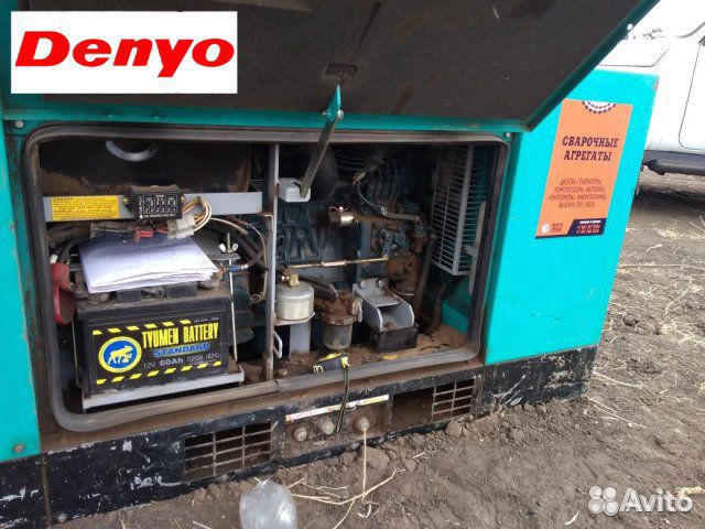 Аренда сварочного генератора Denyo с накс мба4