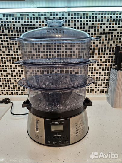 Пароварка scarlett