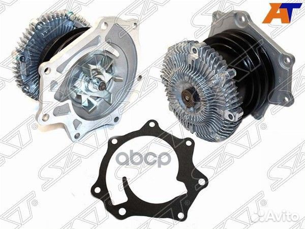 Вискомуфта в сборе с помпой TD27Ti/QD32Ti terra