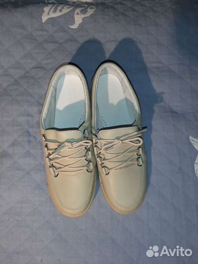 Женские ботинки, из натуральной кожи