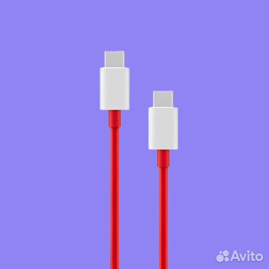 Кабель OnePlus Type-C to Type-C 6.5A (D307)