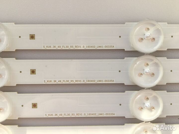 Подсветка LM41-00334A на samsung 49MU6103U