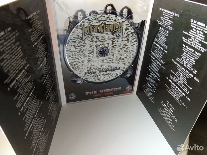 DVD Metallica The Videos 1989 - 2004 /Unofficial