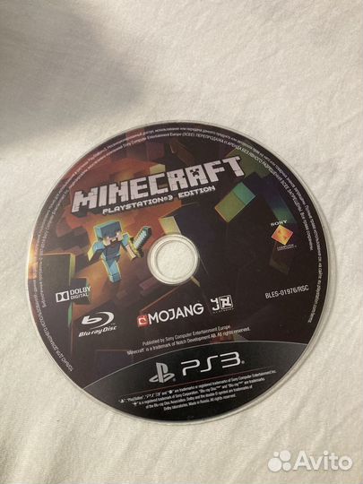 Игра Minecraft на ps3